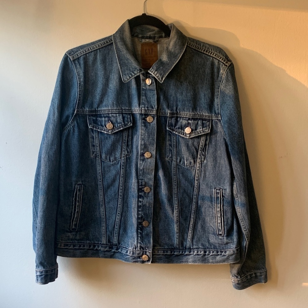GAP Women's Blue Denim Jacket